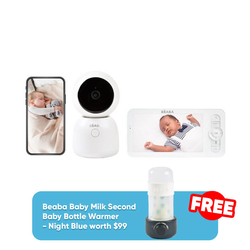 Beaba Video Baby Monitor Zen Nightlight + FREE GIFT